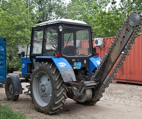 Траншеекопатель в аренду в Сибае и  Республике Башкортостан